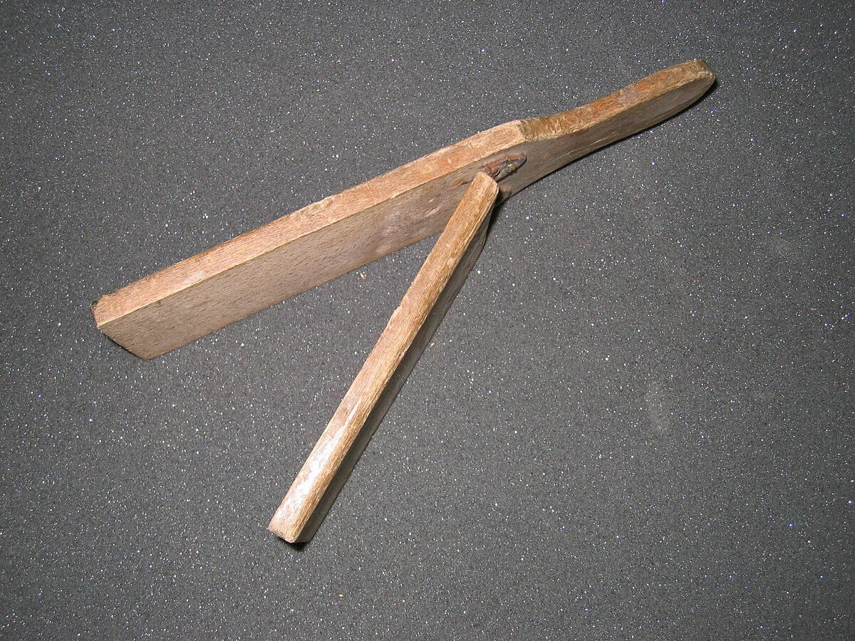 A literal slap stick