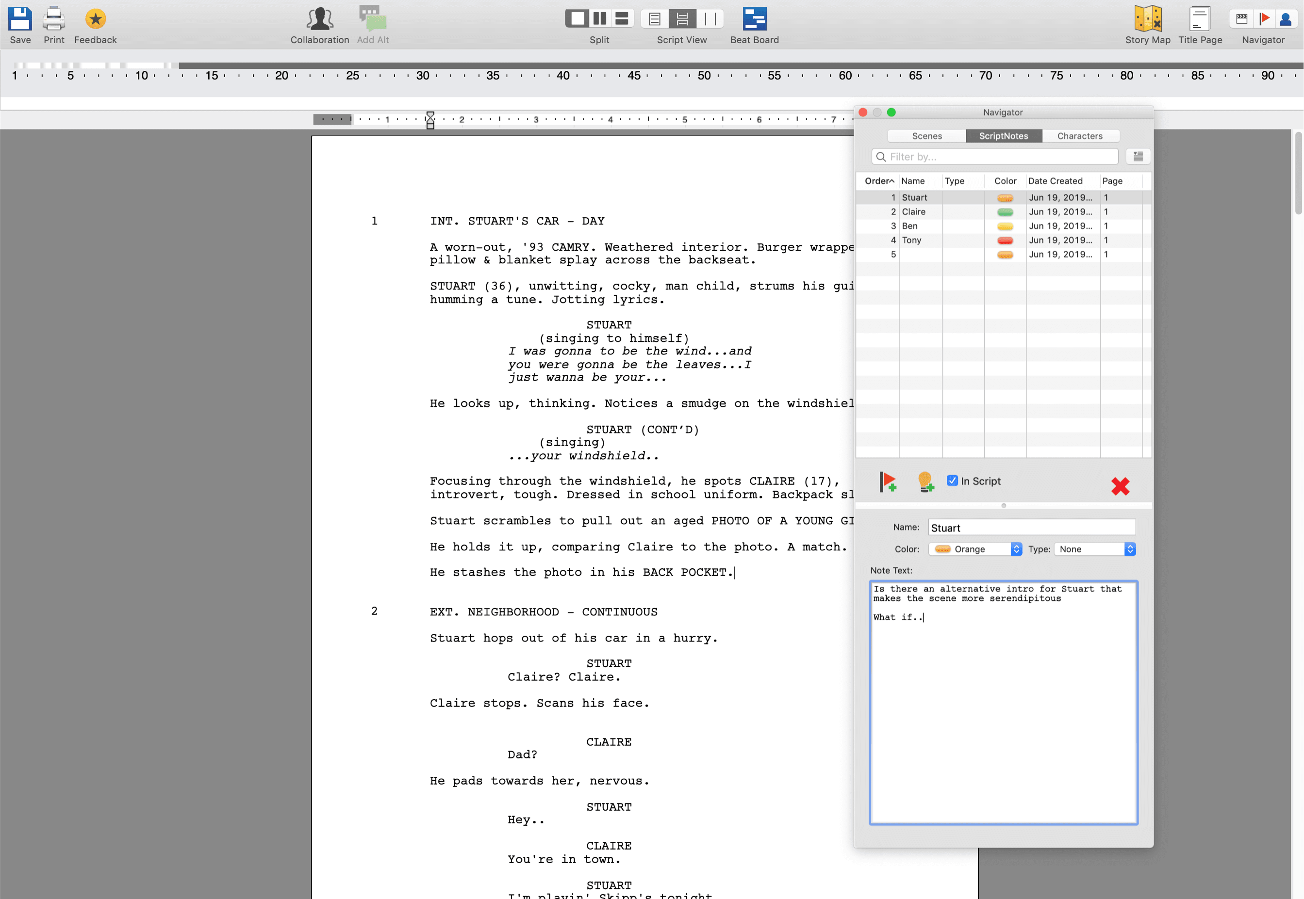 Best Alternative to Final Draft Scriptnotes - Meet StudioBinder's Scriptwriting Software