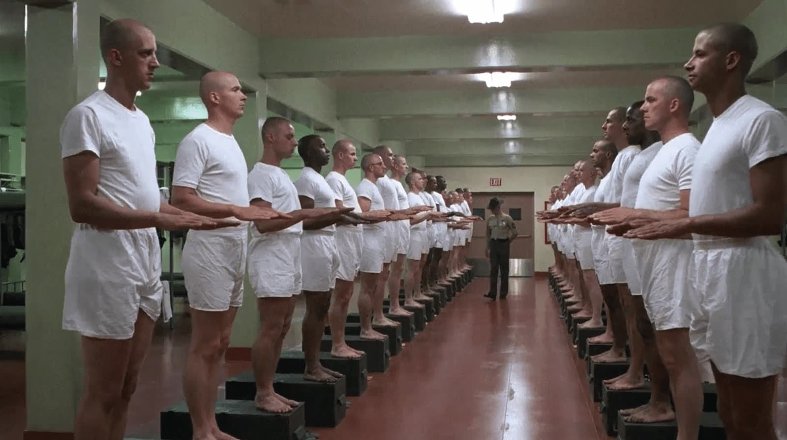 Best Stanley Kubrick Movies - Kubricks Use of Symmetry - Full Metal Jacket