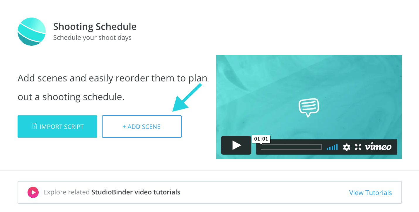 Documentary production schedule template