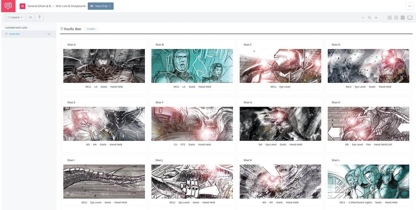 Film Storyboard Example - Pacific Rim - StudioBinder