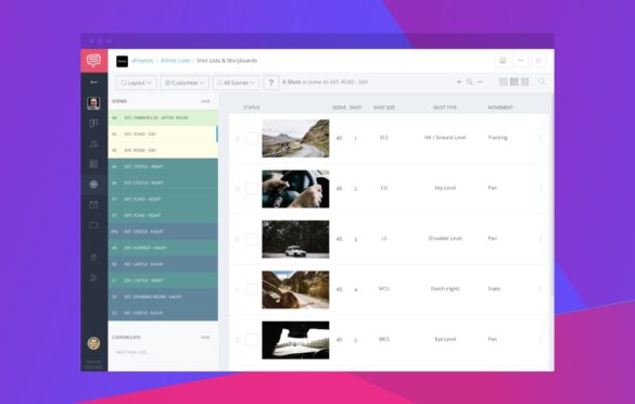 Introducing Shot Lists - Complete Customization, Intuitive Interface - Feature - StudioBinder