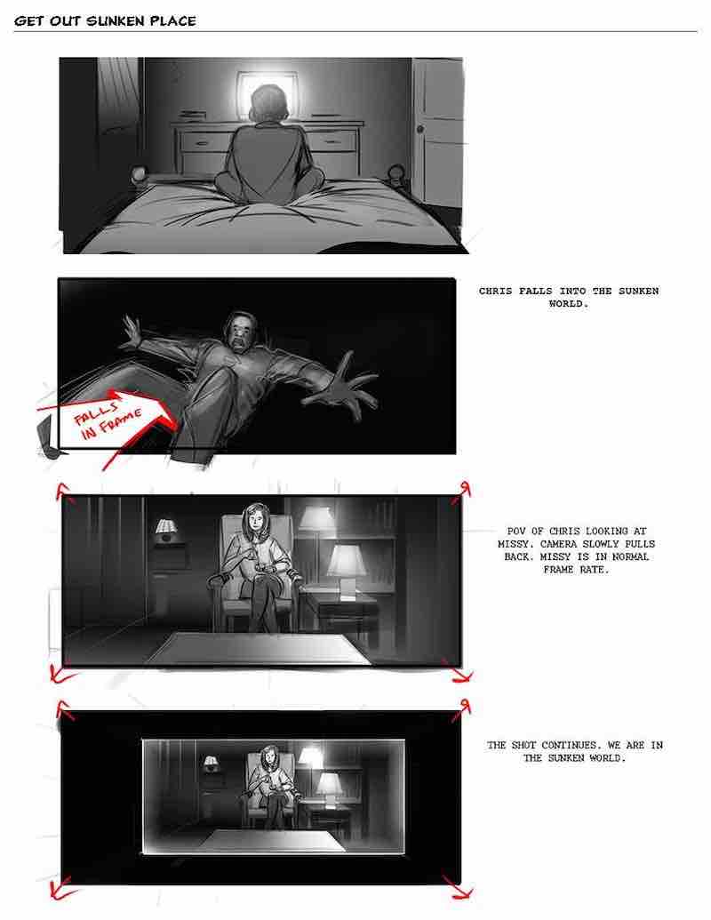 Storyboard Example - Get Out Storyboard 2 - Eric Yamamoto - StudioBinder