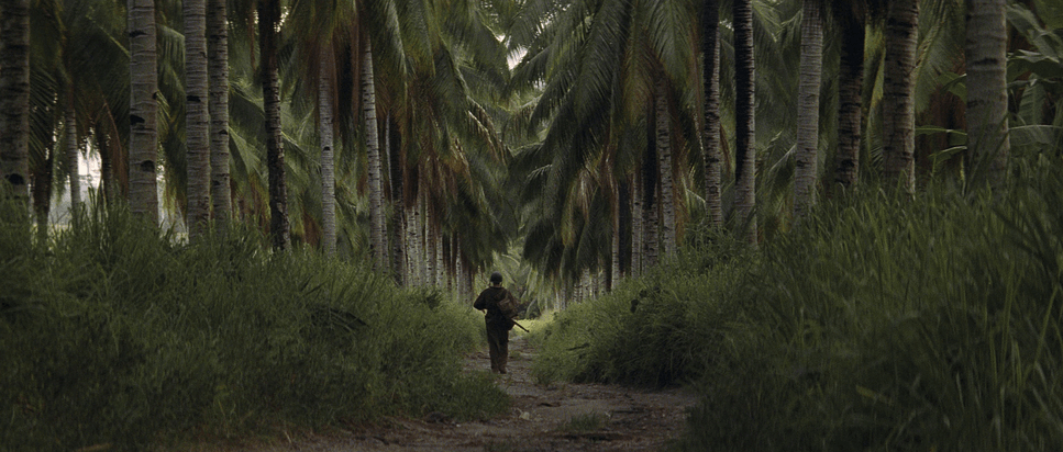 The Thin Red Line leading lines examples