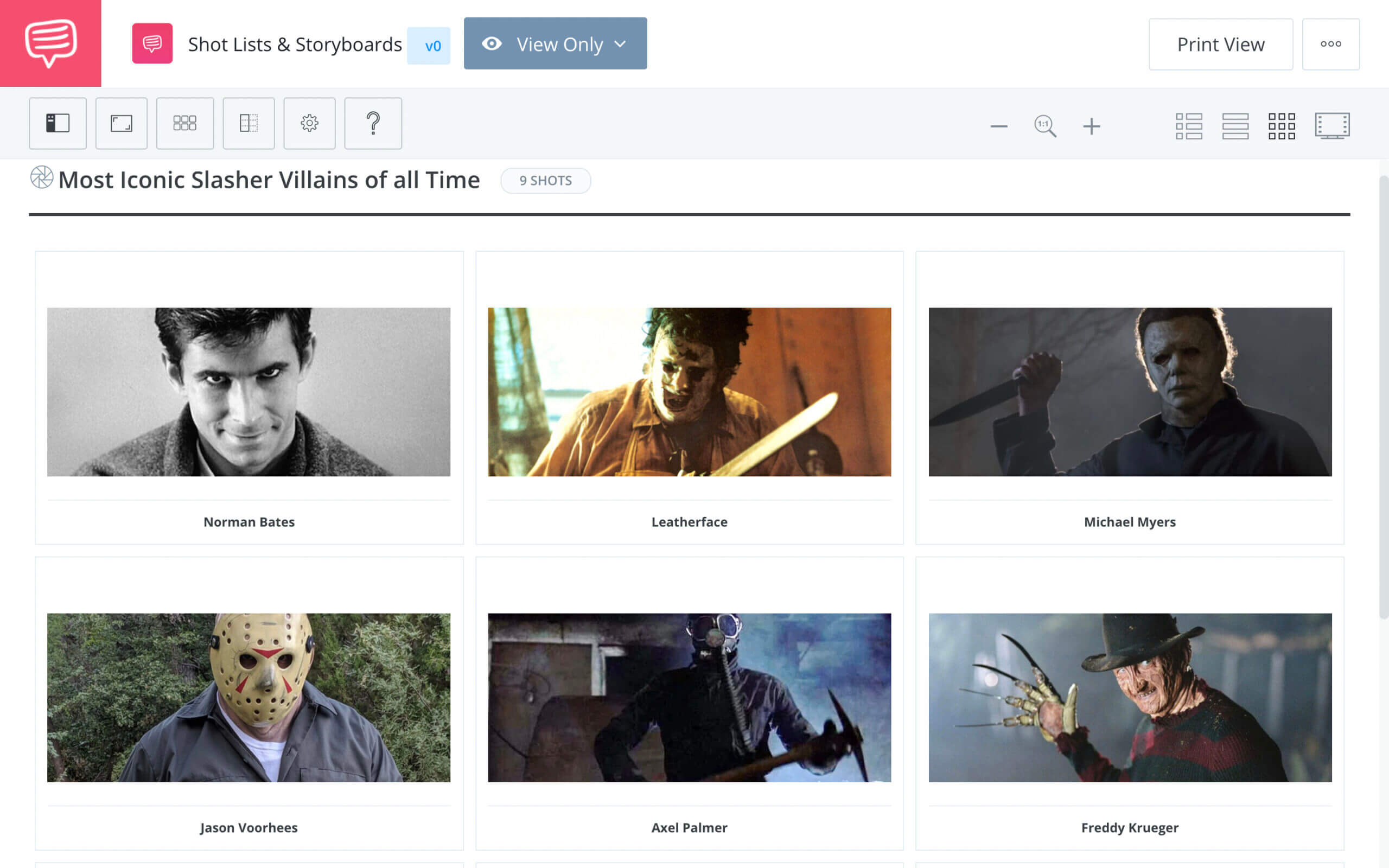 What is Slasher Best Slasher Villains StudioBinder Shot Listing Software